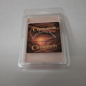 Hand Poured Cinnamon Natural Soy Wax Melts 6 Ct Clean Burning, Phthalate Free